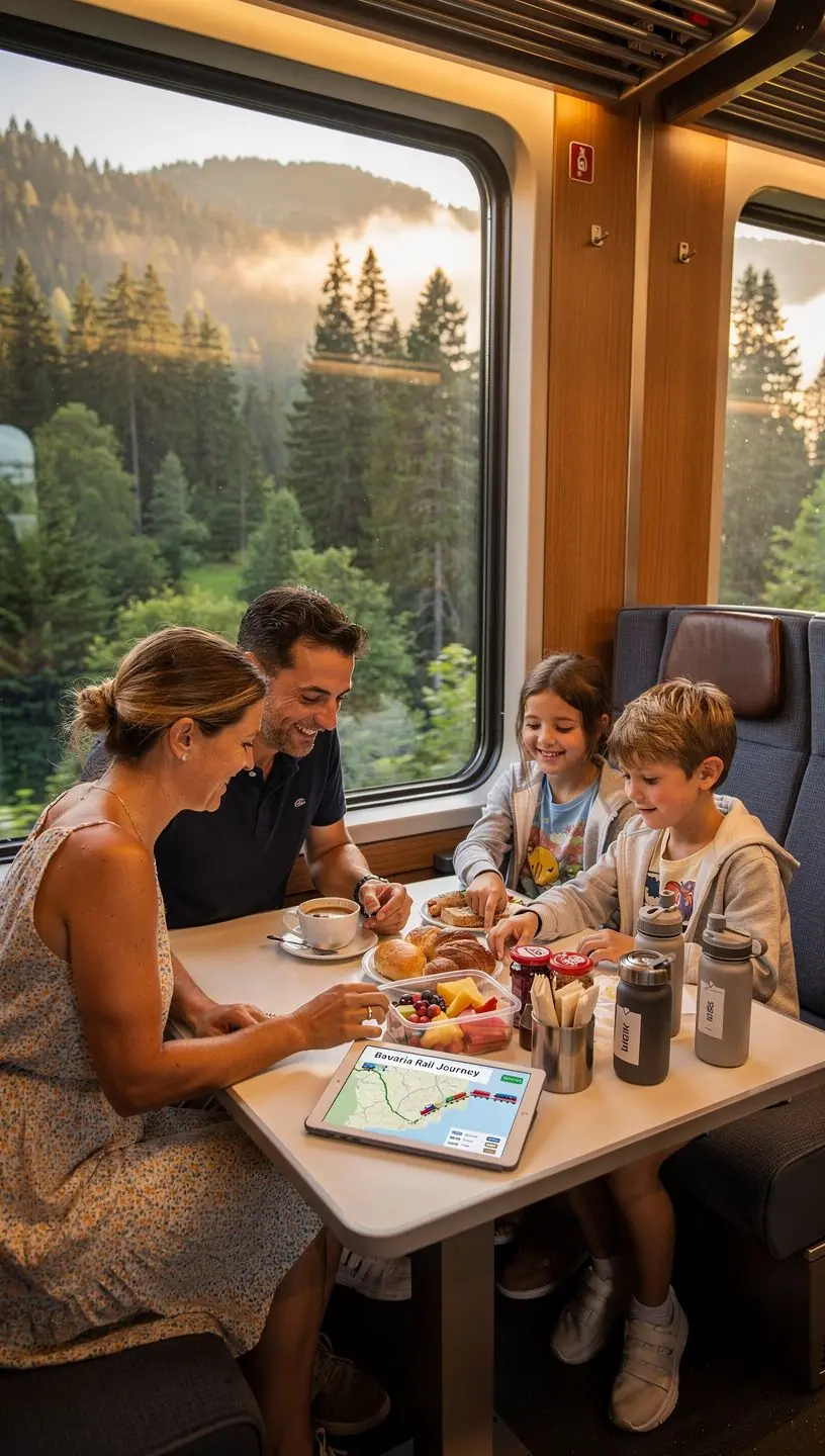 Kombiniertes Ticket mit inkludierten Zugpässen und Eintrittskarten für Stadtführungen in Deutschland.